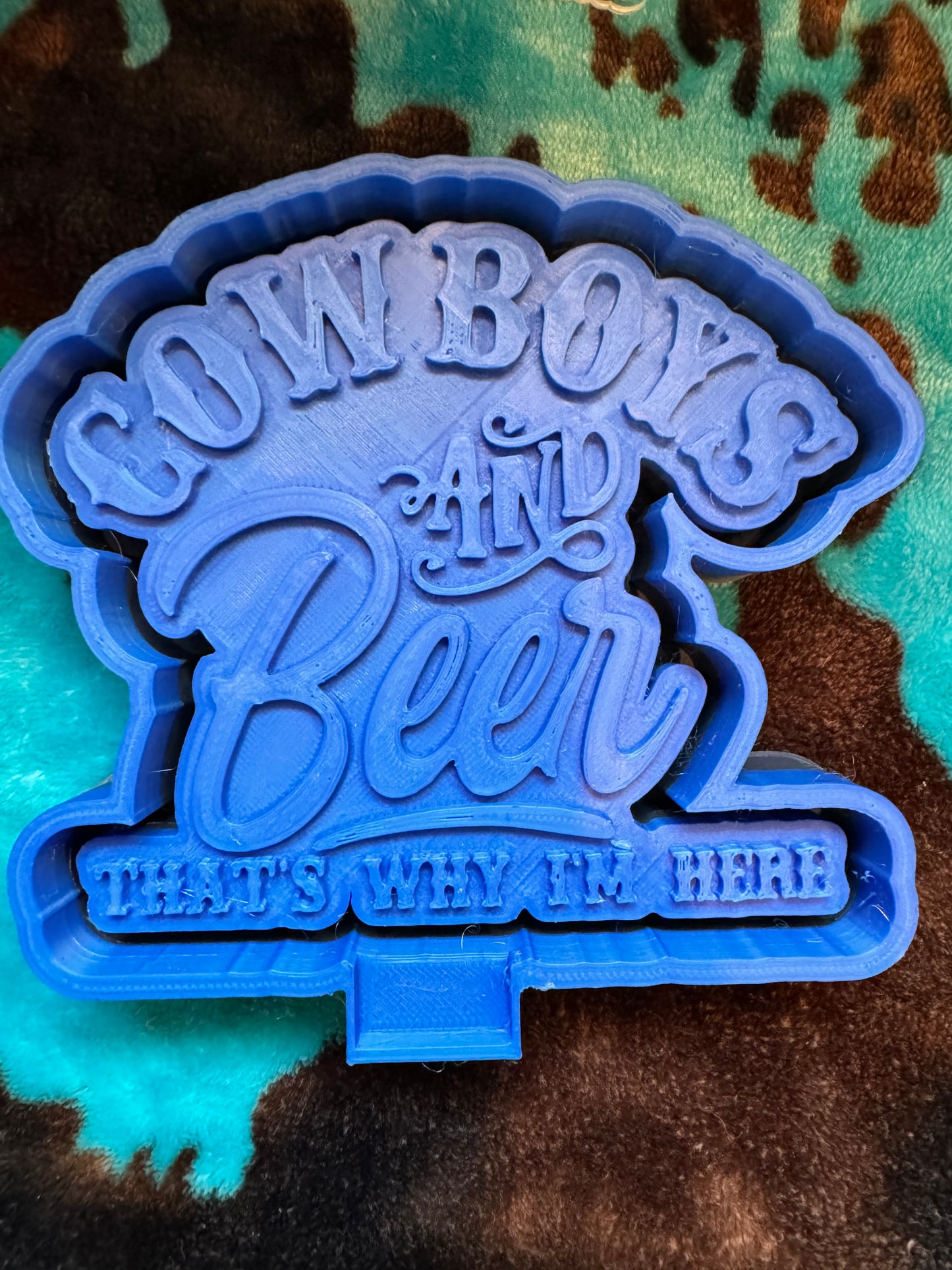 Western Mold Cowboys and Beer