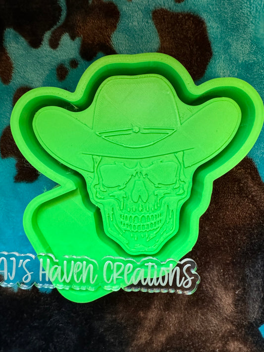 Western Mold Skeleton in Hat