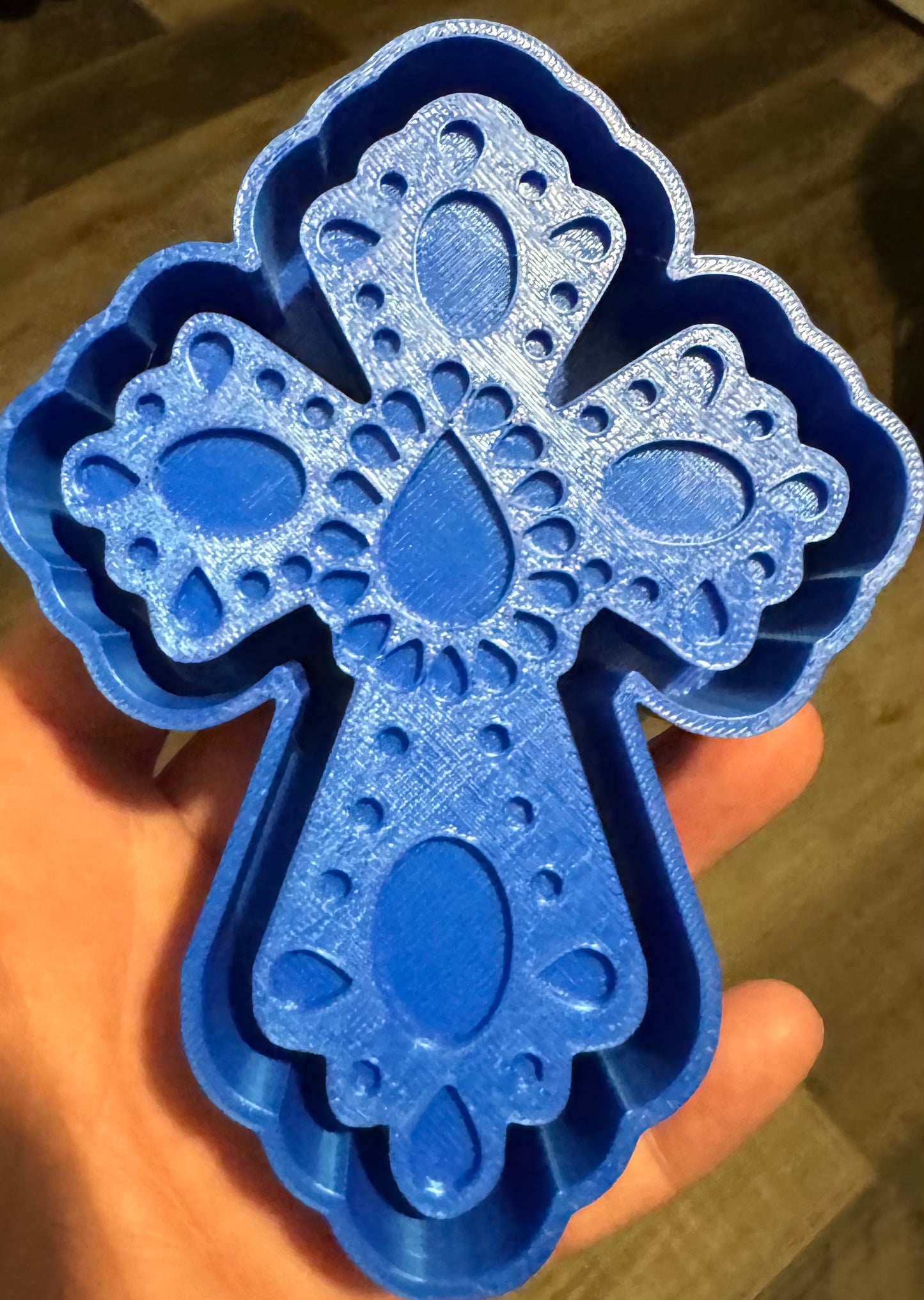 Turquoise Cross Mold