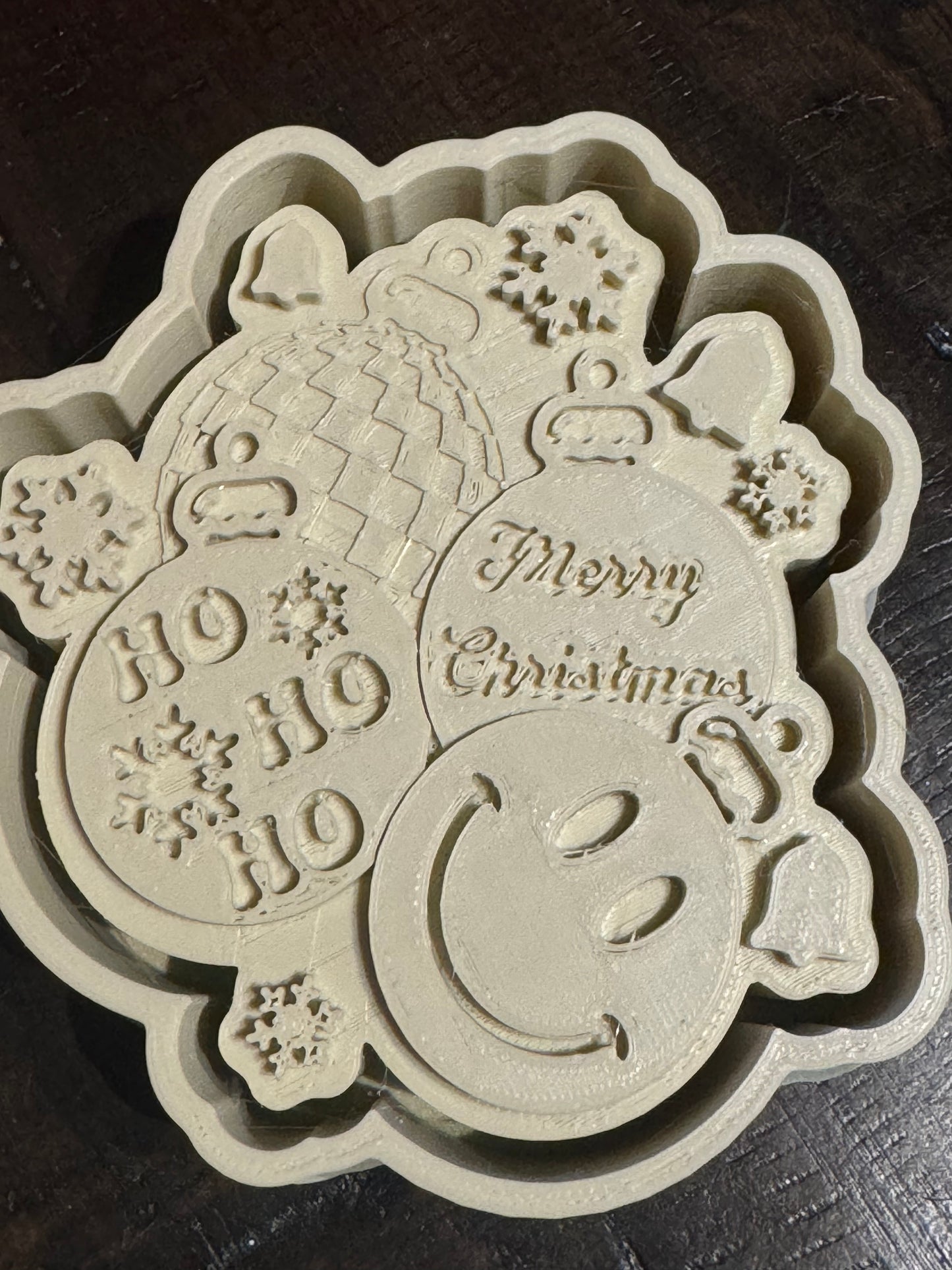 3 NEW Mold 4 Ornaments