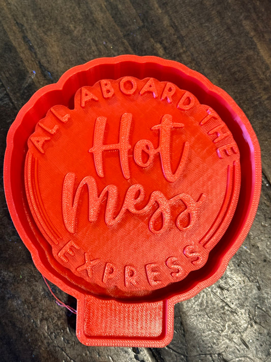 3 NEW Mold All Aboard Hot Mess Express