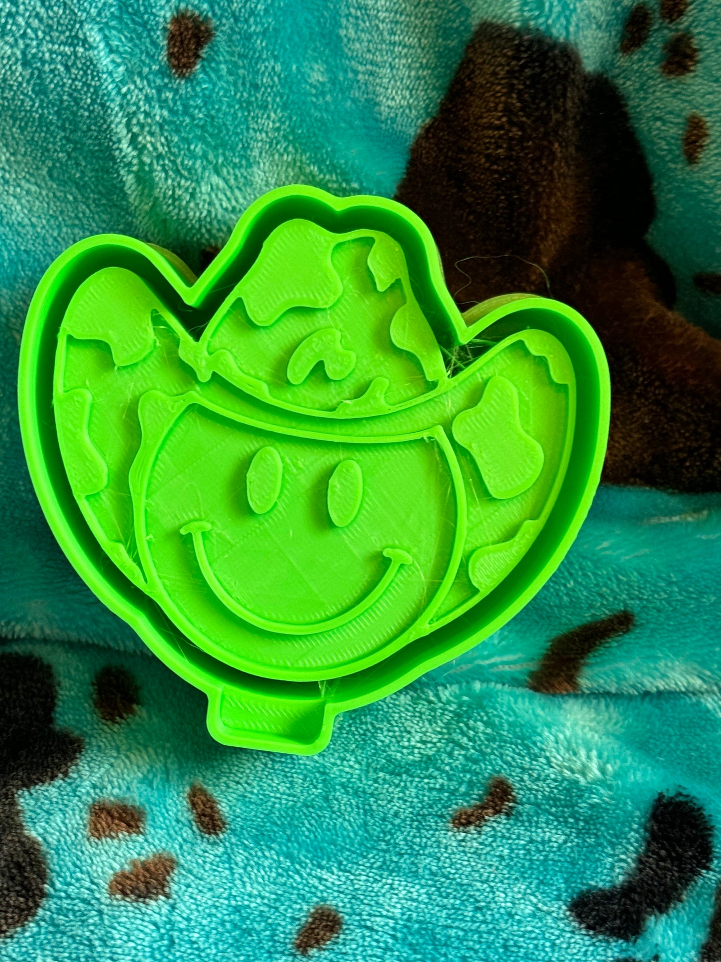 Small Mold Smiley Cowboy